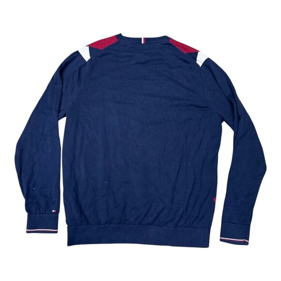 Tommy Hilfiger Classic Argyle Knit Sweater Stylish Comfort Meets Preppy Y2K XXL - Picture 2 of 5